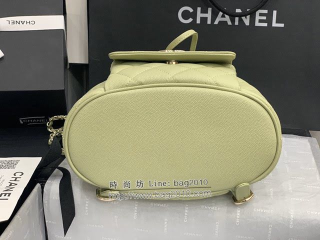 Chanel女包 香奈兒專櫃最新款球紋魚子醬牛皮後背包 Chanel雙肩背包 AS1371  djc4200